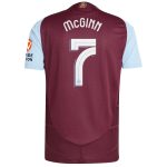 aston villa adidas home authentic shirt 2024-25 with mcginn 7 cup printing Collection | Official Aston Villa Kits for Fans