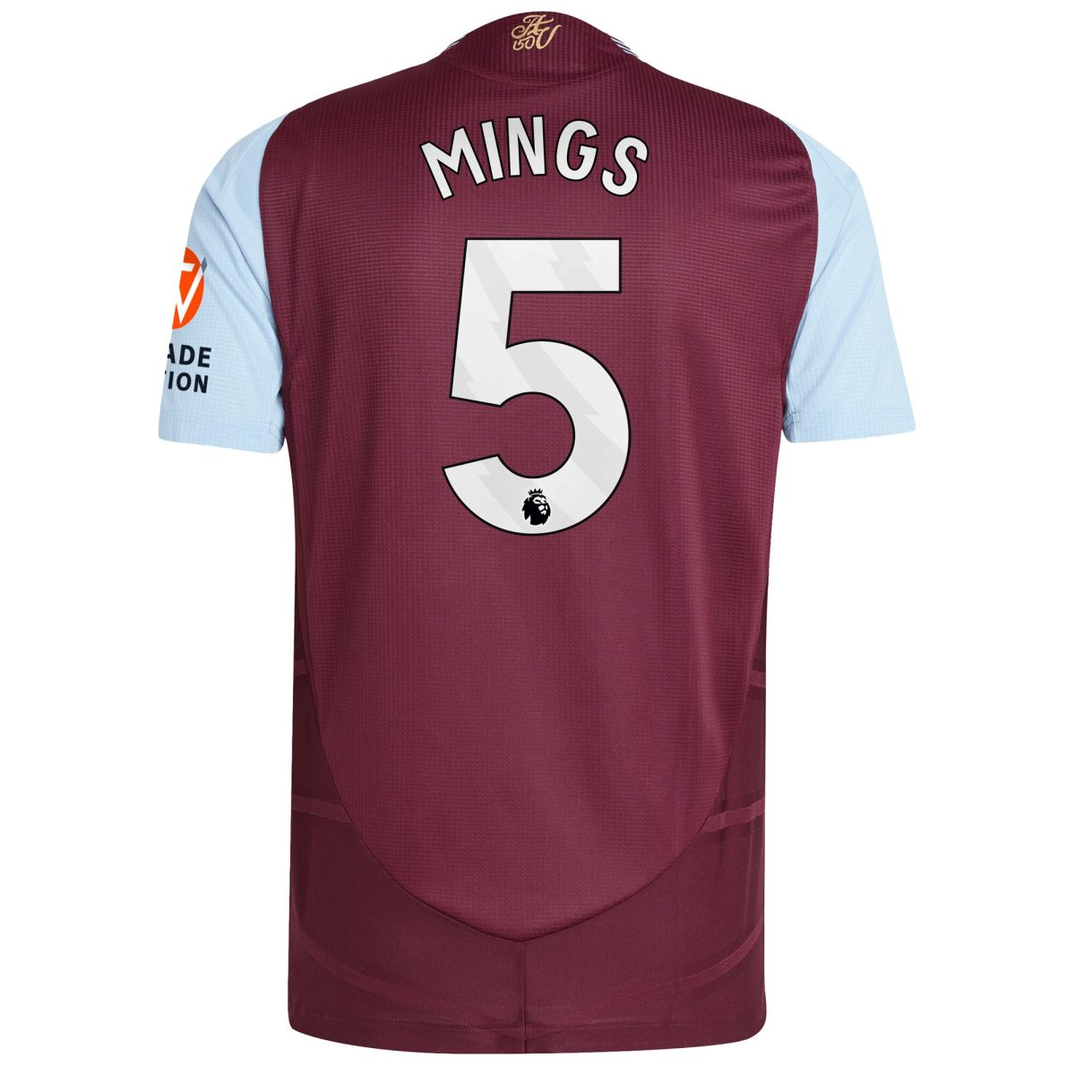 aston villa adidas home authentic shirt 2024-25 with mings 5 printing Collection | Official Aston Villa Kits for Fans