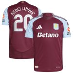 aston villa adidas home authentic shirt 2024-25 with nedeljković 20 cup printing Collection | Official Aston Villa Kits for Fans