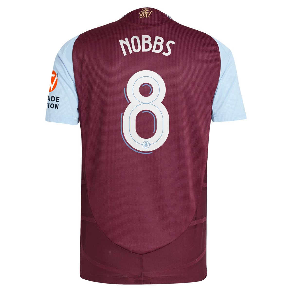 aston villa adidas home authentic shirt 2024-25 with nobbs 8 cup printing Collection | Official Aston Villa Kits for Fans