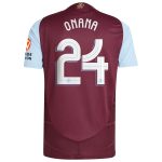 aston villa adidas home authentic shirt 2024-25 with onana 24 cup printing Collection | Official Aston Villa Kits for Fans