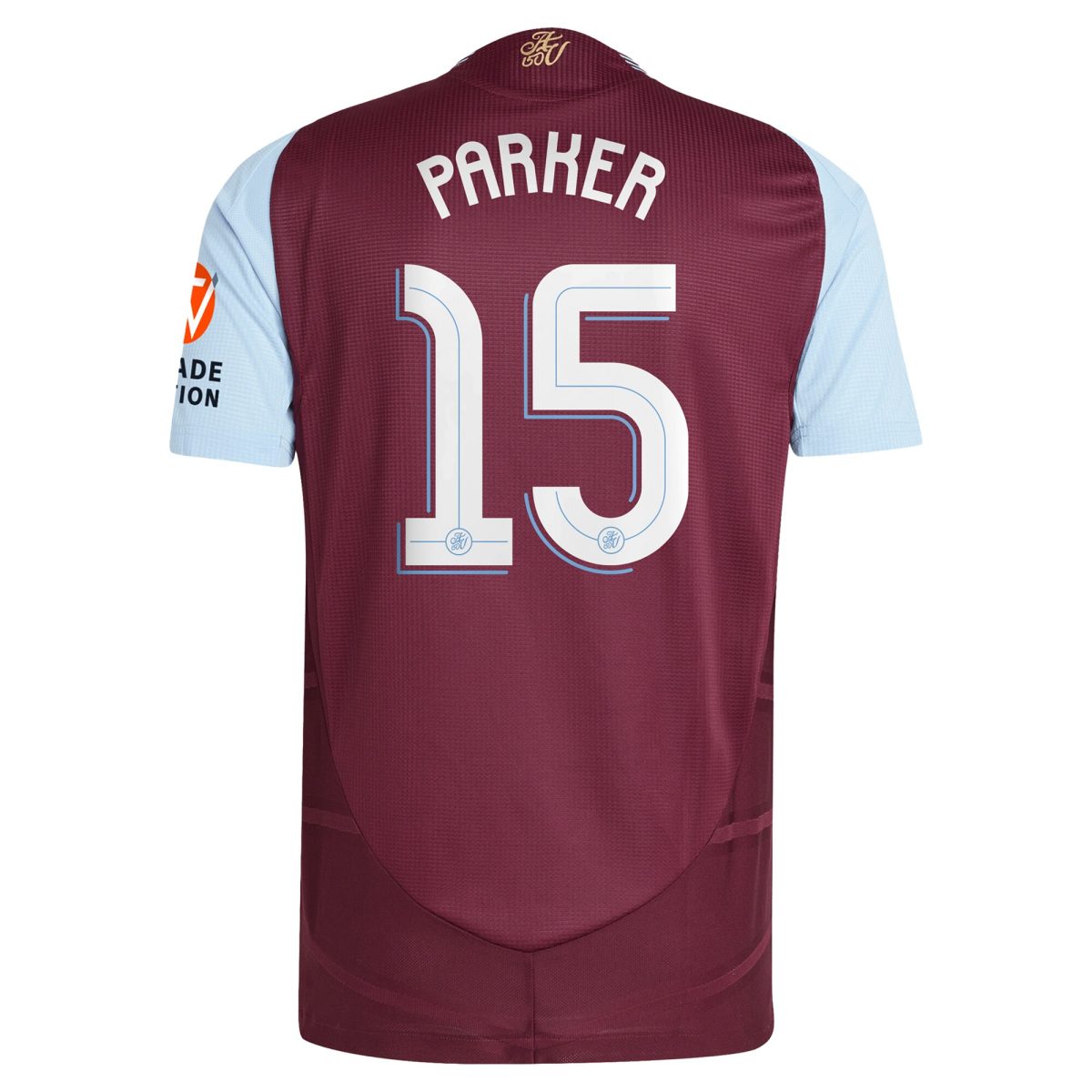 aston villa adidas home authentic shirt 2024-25 with parker 15 cup printing Collection | Official Aston Villa Kits for Fans