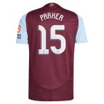aston villa adidas home authentic shirt 2024-25 with parker 15 cup printing Collection | Official Aston Villa Kits for Fans