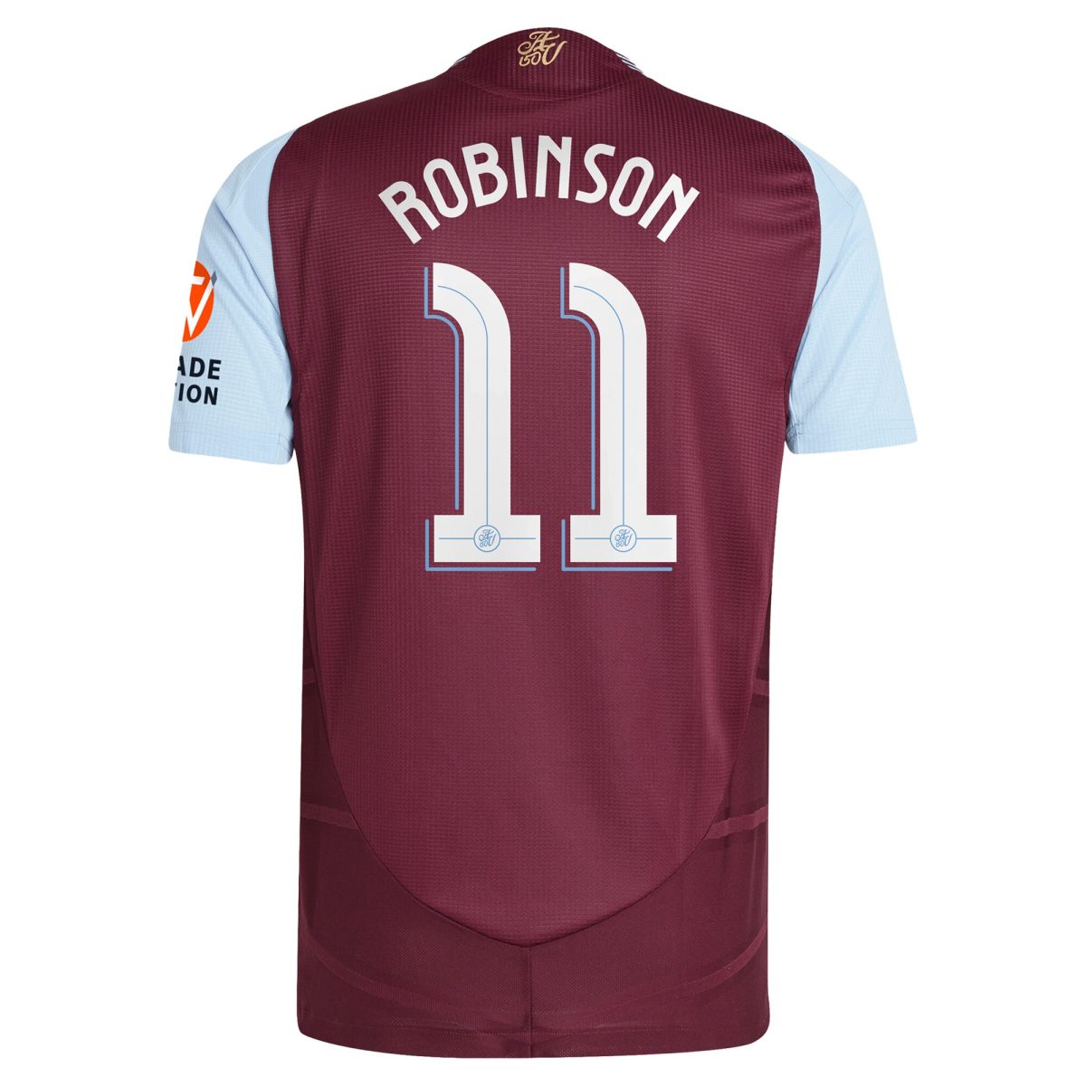 aston villa adidas home authentic shirt 2024-25 with robinson 11 cup printing Collection | Official Aston Villa Kits for Fans