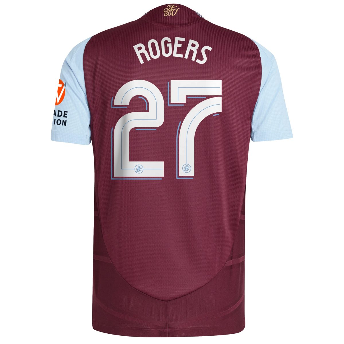 aston villa adidas home authentic shirt 2024-25 with rogers 27 cup printing Collection | Official Aston Villa Kits for Fans