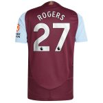 aston villa adidas home authentic shirt 2024-25 with rogers 27 printing Collection | Official Aston Villa Kits for Fans