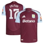aston villa adidas home authentic shirt 2024-25 with salmon 17 cup printing Collection | Official Aston Villa Kits for Fans