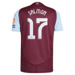 aston villa adidas home authentic shirt 2024-25 with salmon 17 cup printing Collection | Official Aston Villa Kits for Fans