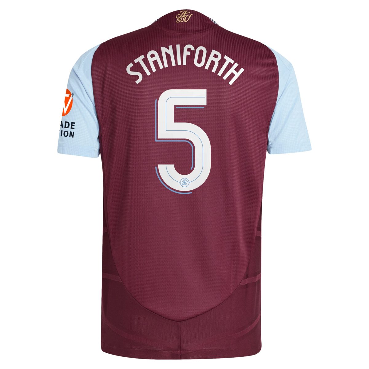 aston villa adidas home authentic shirt 2024-25 with staniforth 5 cup printing Collection | Official Aston Villa Kits for Fans