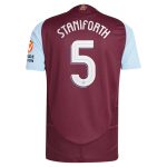 aston villa adidas home authentic shirt 2024-25 with staniforth 5 cup printing Collection | Official Aston Villa Kits for Fans