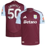 aston villa adidas home authentic shirt 2024-25 with swinkels 50 printing Collection | Official Aston Villa Kits for Fans