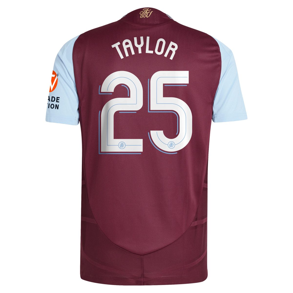 aston villa adidas home authentic shirt 2024-25 with taylor 25 cup printing Collection | Official Aston Villa Kits for Fans
