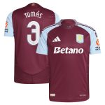 aston villa adidas home authentic shirt 2024-25 with tomás 3 cup printing Collection | Official Aston Villa Kits for Fans