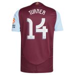aston villa adidas home authentic shirt 2024-25 with turner 14 cup printing Collection | Official Aston Villa Kits for Fans