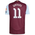 aston villa adidas home authentic shirt 2024-25 with watkins 11 cup printing Collection | Official Aston Villa Kits for Fans