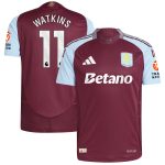 aston villa adidas home authentic shirt 2024-25 with watkins 11 printing Collection | Official Aston Villa Kits for Fans