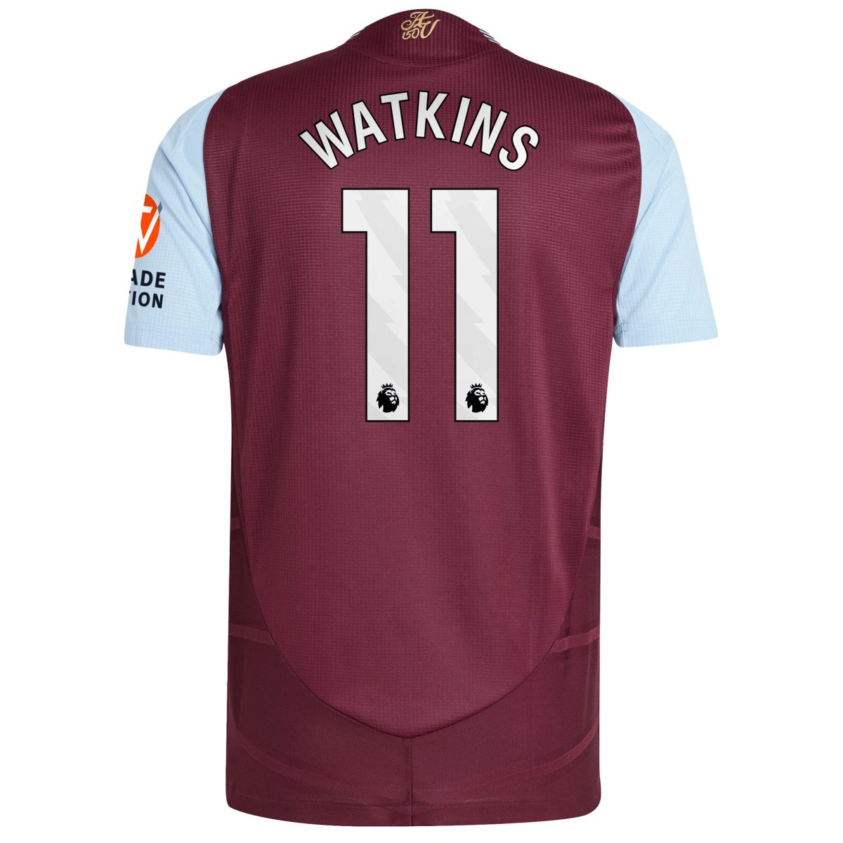 aston villa adidas home authentic shirt 2024-25 with watkins 11 printing Collection | Official Aston Villa Kits for Fans