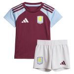 aston villa adidas home baby kit 2024-25 with a.garcía 16 printing Collection | Official Aston Villa Kits for Fans