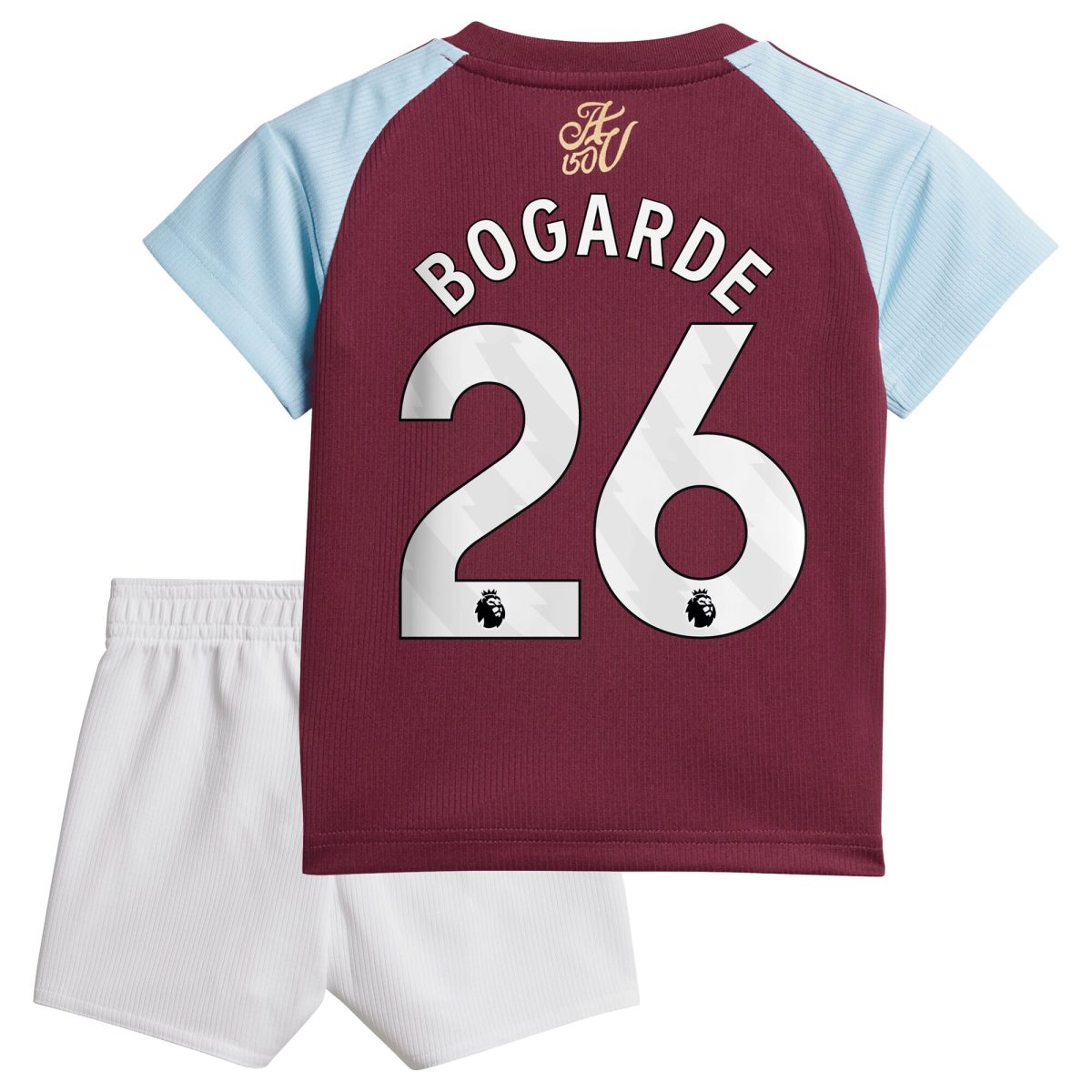 aston villa adidas home baby kit 2024-25 with bogarde 26 printing Collection | Official Aston Villa Kits for Fans