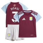 aston villa adidas home baby kit 2024-25 with disasi 3 printing Collection | Official Aston Villa Kits for Fans