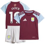 aston villa adidas home baby kit 2024-25 with jaden 19 printing Collection | Official Aston Villa Kits for Fans