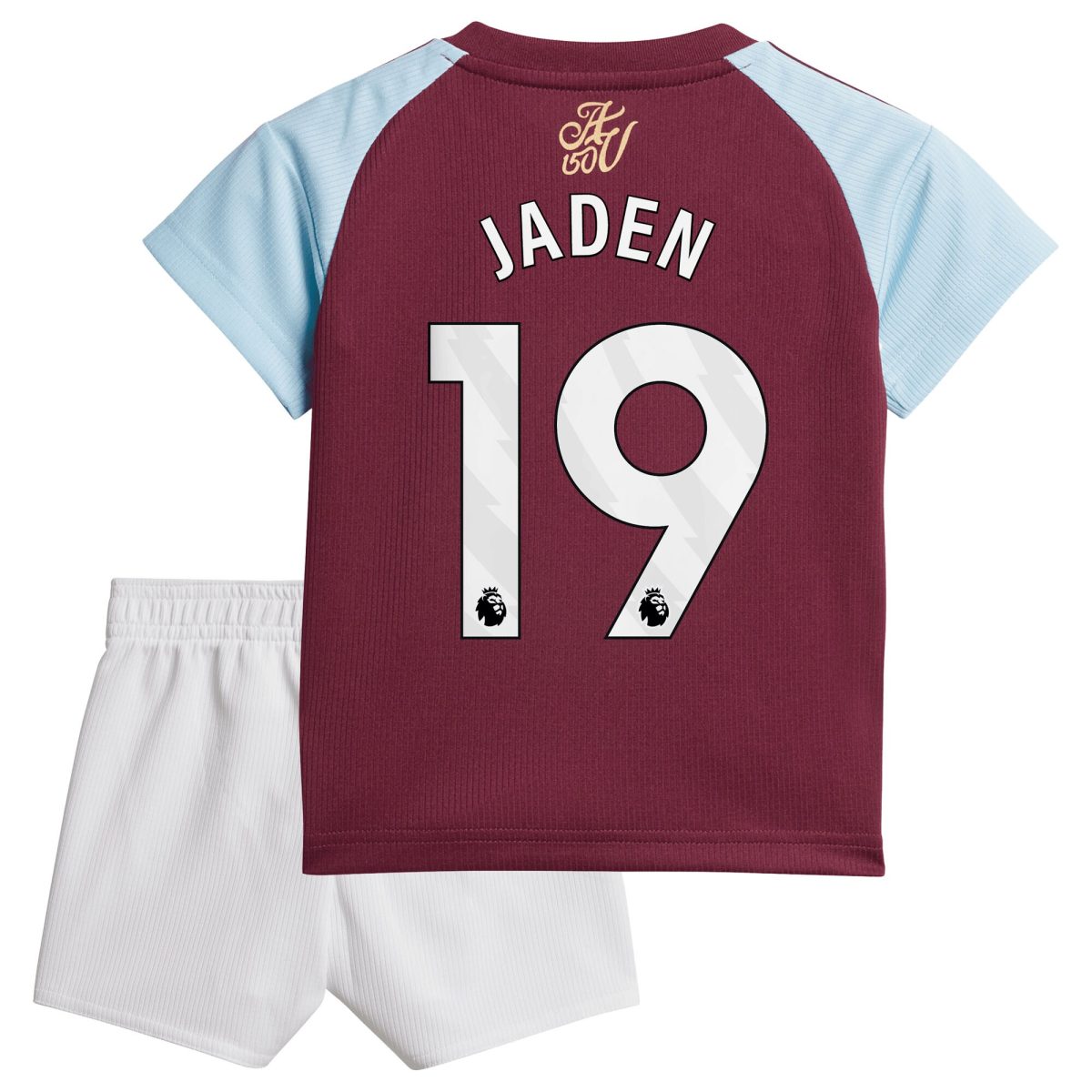 aston villa adidas home baby kit 2024-25 with jaden 19 printing Collection | Official Aston Villa Kits for Fans
