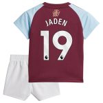 aston villa adidas home baby kit 2024-25 with jaden 19 printing Collection | Official Aston Villa Kits for Fans