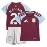 aston villa adidas home baby kit 2024-25 with m.asensio 21 printing Collection | Official Aston Villa Kits for Fans
