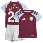 aston villa adidas home baby kit 2024-25 with maatsen 22 printing Collection | Official Aston Villa Kits for Fans
