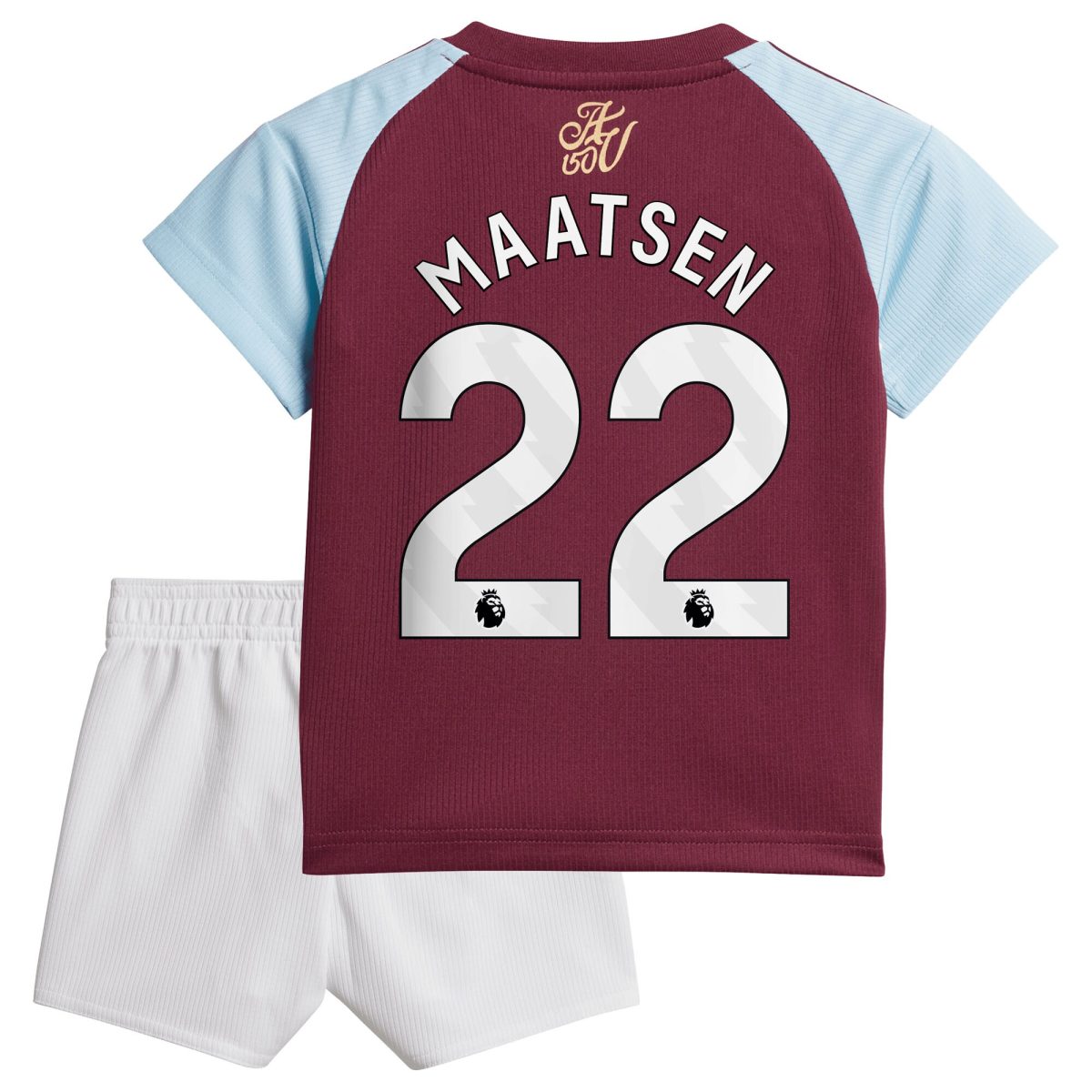 aston villa adidas home baby kit 2024-25 with maatsen 22 printing Collection | Official Aston Villa Kits for Fans