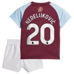 aston villa adidas home baby kit 2024-25 with nedeljković 20 printing Collection | Official Aston Villa Kits for Fans