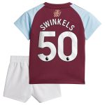 aston villa adidas home baby kit 2024-25 with swinkels 50 printing Collection | Official Aston Villa Kits for Fans