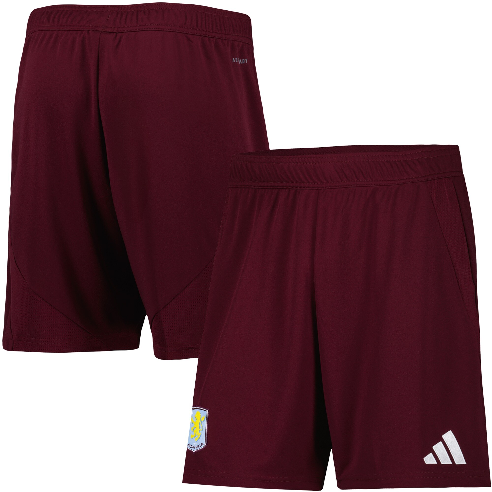 aston villa adidas home change shorts 2024-25 with custom printing Collection | Official Aston Villa Kits for Fans