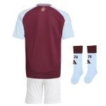 aston villa adidas home mini kit 2024-25 with custom printing Collection | Official Aston Villa Kits for Fans