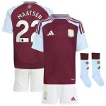 aston villa adidas home mini kit 2024-25 with maatsen 22 printing Collection | Official Aston Villa Kits for Fans