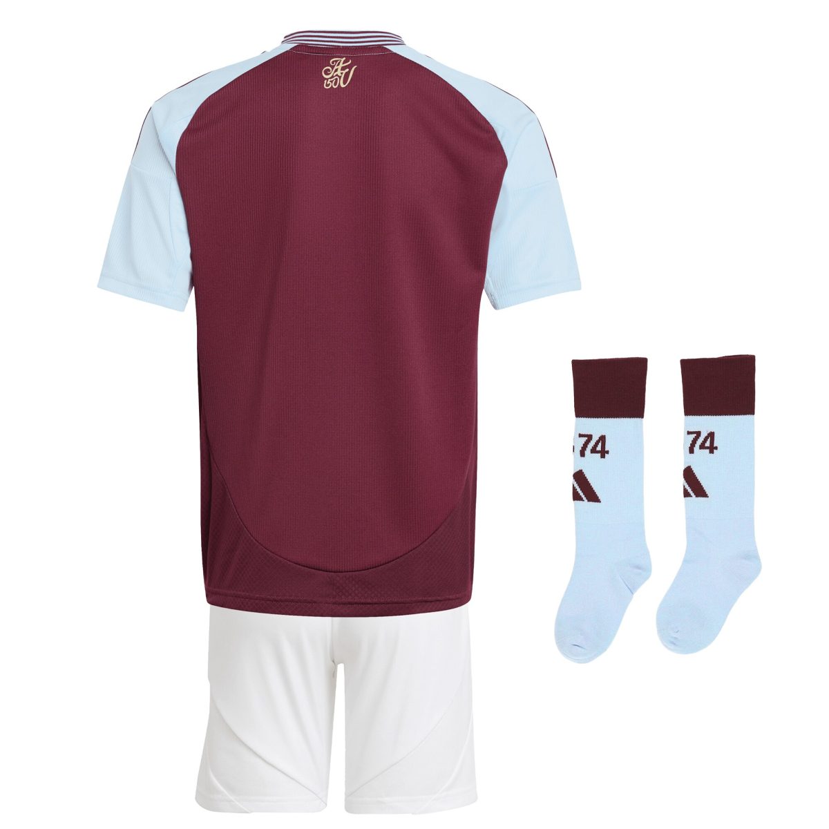 aston villa adidas home mini kit 2024-25 Collection | Official Aston Villa Kits for Fans