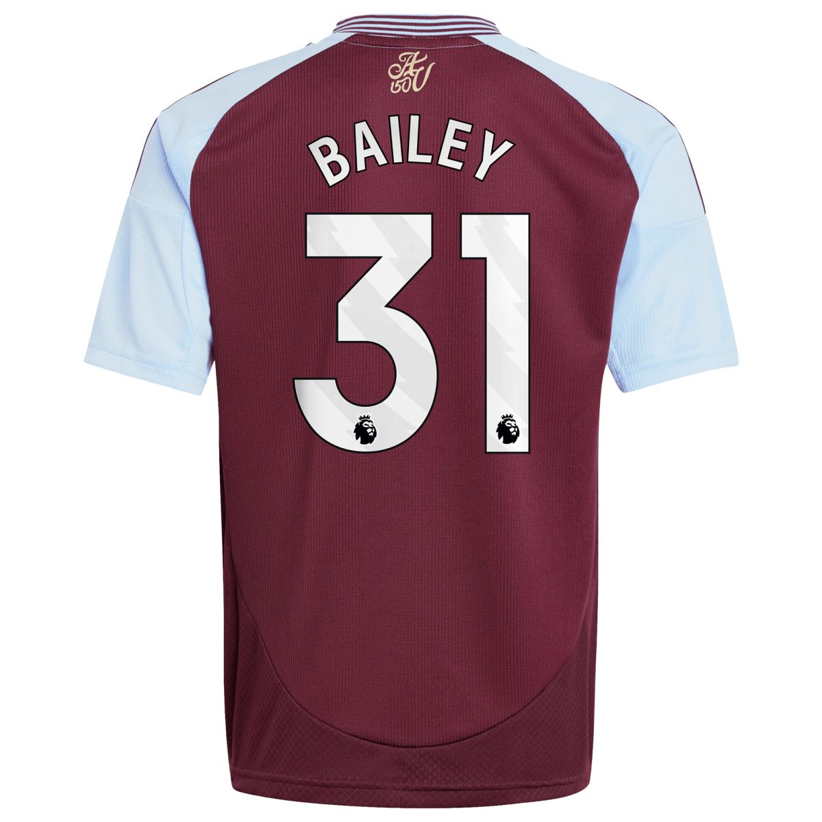 aston villa adidas home shirt 2024-25 – kids with bailey 31 printing Collection | Official Aston Villa Kits for Fans