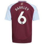 aston villa adidas home shirt 2024-25 – kids with barkley 6 printing Collection | Official Aston Villa Kits for Fans