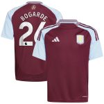 aston villa adidas home shirt 2024-25 – kids with bogarde 26 printing Collection | Official Aston Villa Kits for Fans