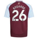aston villa adidas home shirt 2024-25 – kids with bogarde 26 printing Collection | Official Aston Villa Kits for Fans