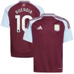 aston villa adidas home shirt 2024-25 – kids with buendia 10 printing Collection | Official Aston Villa Kits for Fans