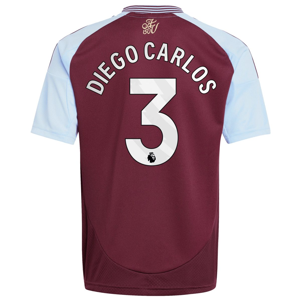 aston villa adidas home shirt 2024-25 – kids with diego carlos 3 printing Collection | Official Aston Villa Kits for Fans