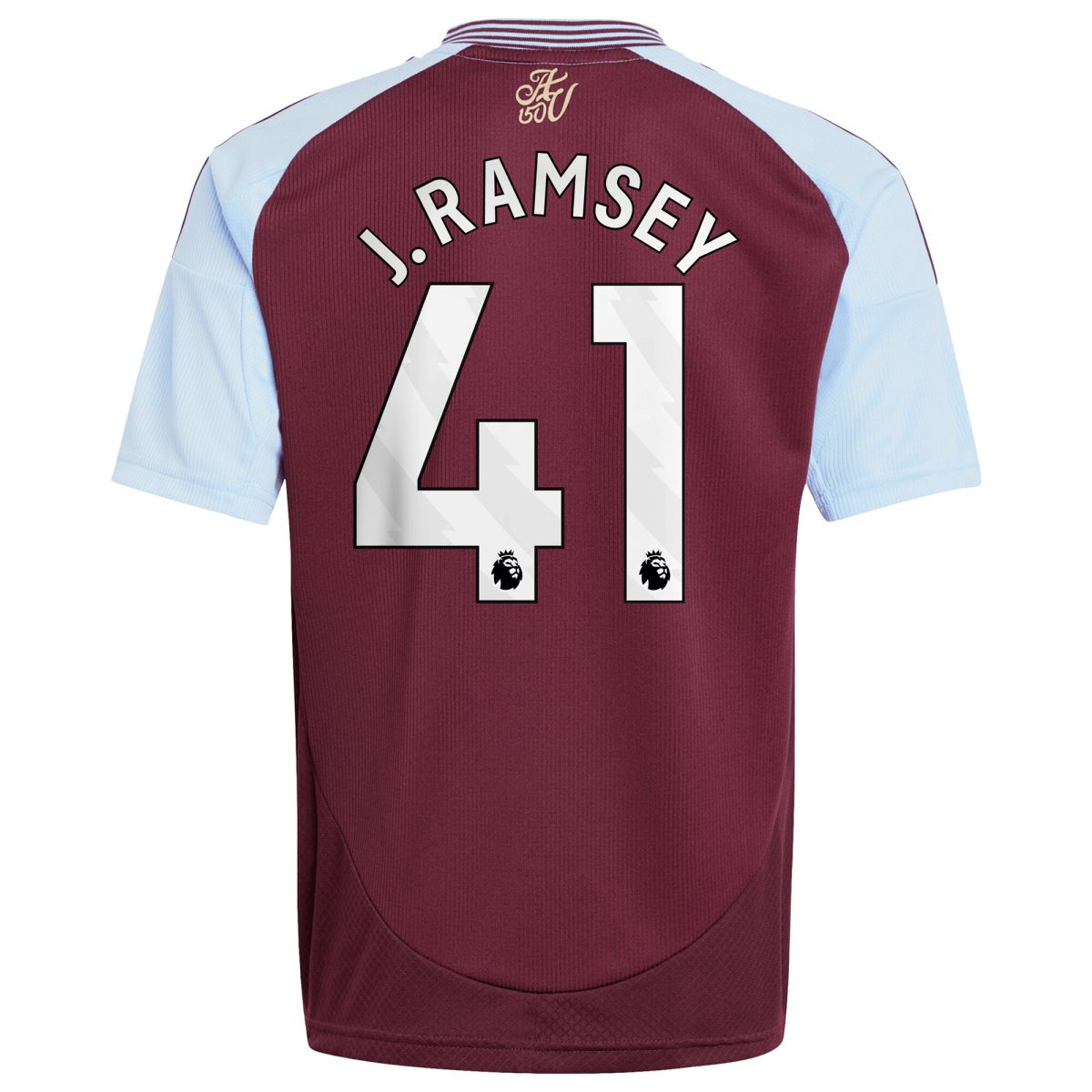 aston villa adidas home shirt 2024-25 – kids with j. ramsey 41 printing Collection | Official Aston Villa Kits for Fans