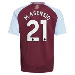 aston villa adidas home shirt 2024-25 – kids with m.asensio 21 printing Collection | Official Aston Villa Kits for Fans