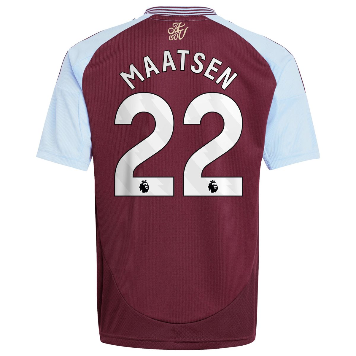 aston villa adidas home shirt 2024-25 – kids with maatsen 22 printing Collection | Official Aston Villa Kits for Fans