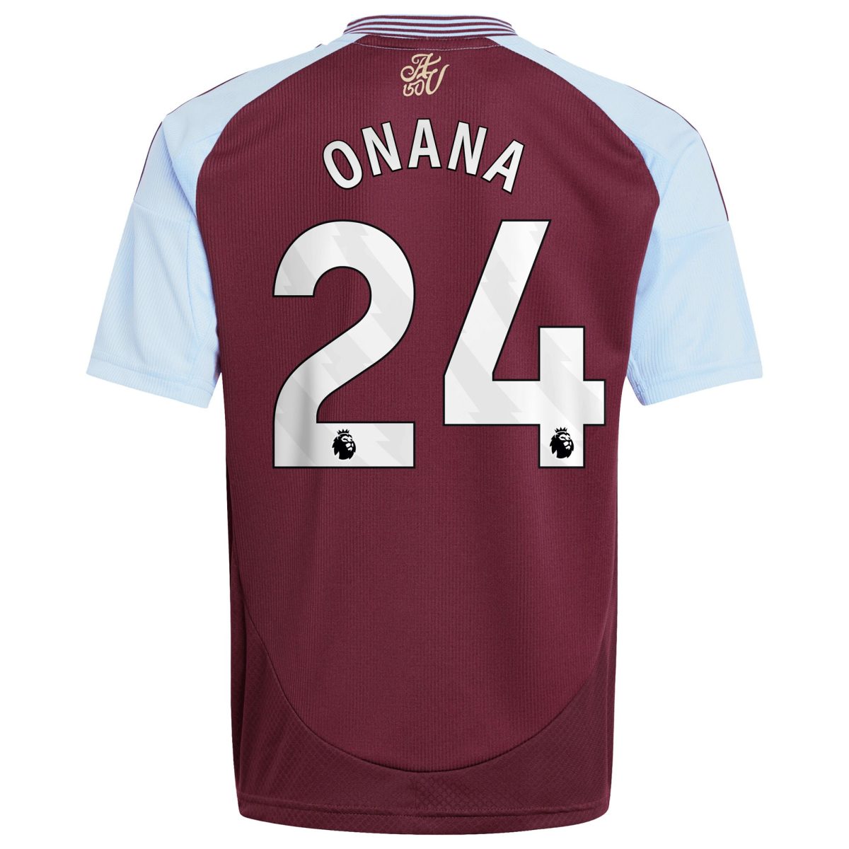 aston villa adidas home shirt 2024-25 – kids with onana 24 printing Collection | Official Aston Villa Kits for Fans