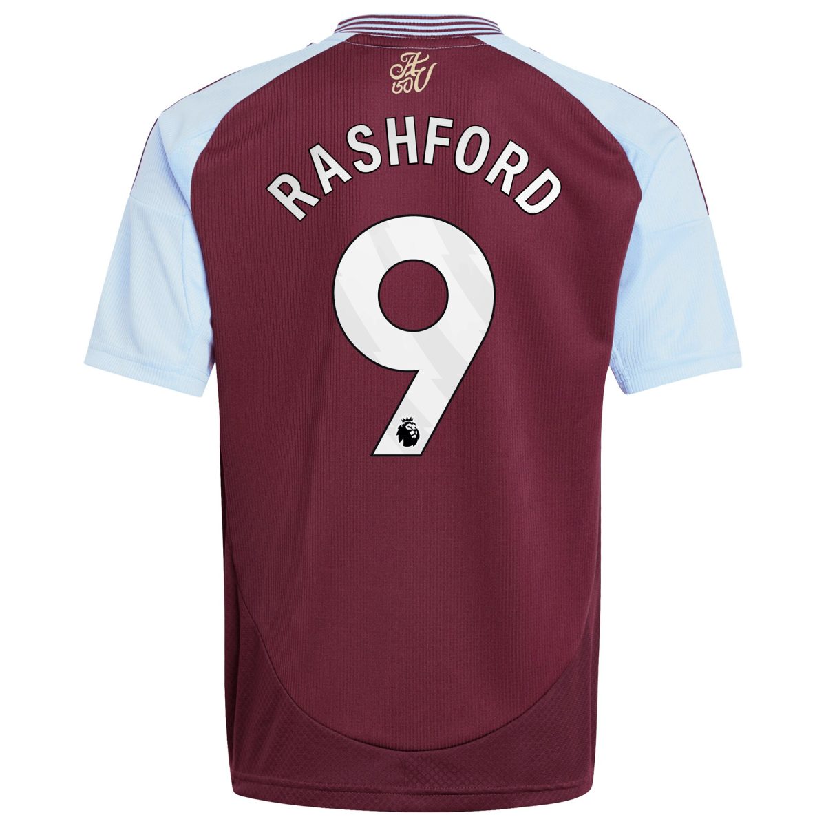 aston villa adidas home shirt 2024-25 – kids with rashford 9 printing Collection | Official Aston Villa Kits for Fans