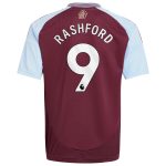 aston villa adidas home shirt 2024-25 – kids with rashford 9 printing Collection | Official Aston Villa Kits for Fans