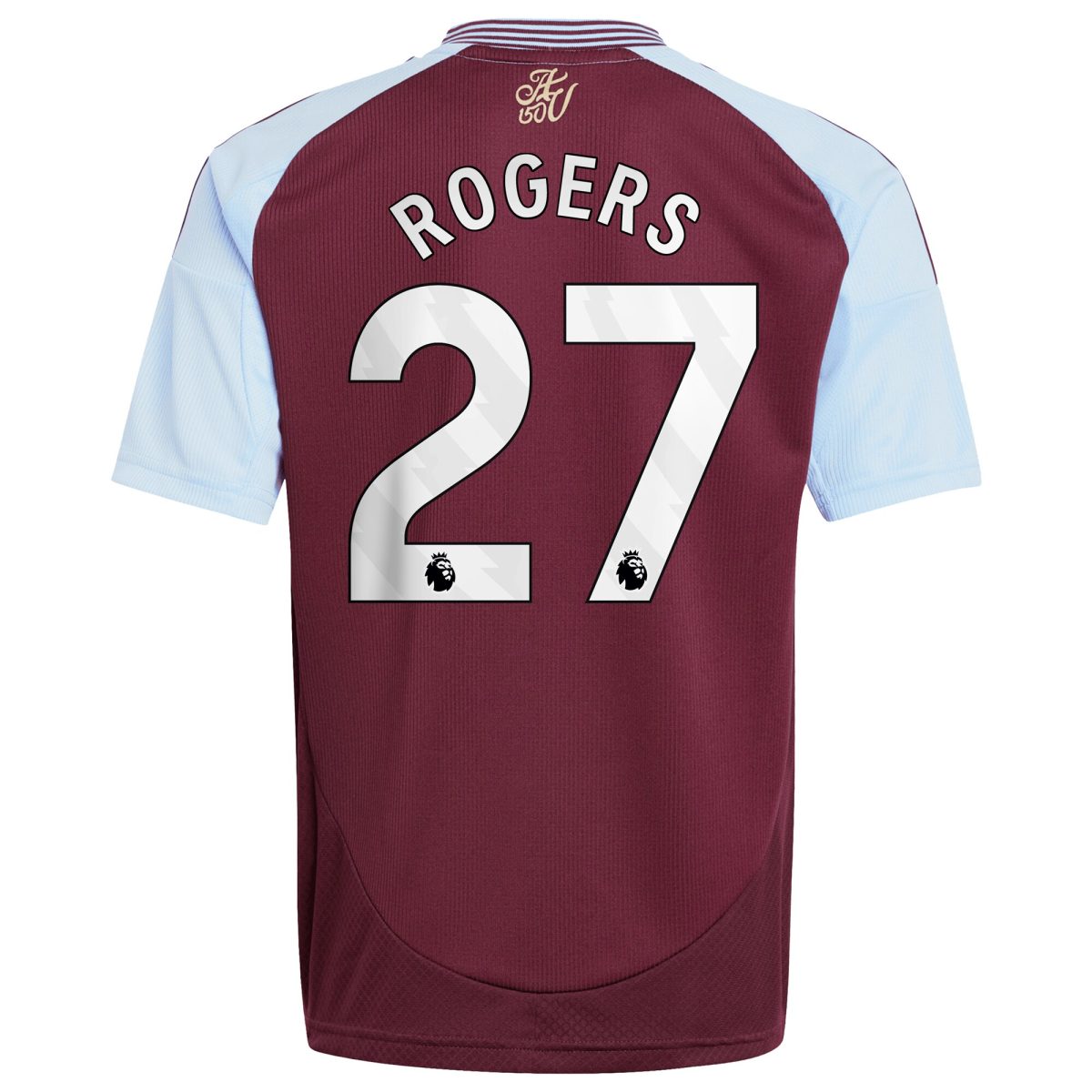 aston villa adidas home shirt 2024-25 – kids with rogers 27 printing Collection | Official Aston Villa Kits for Fans