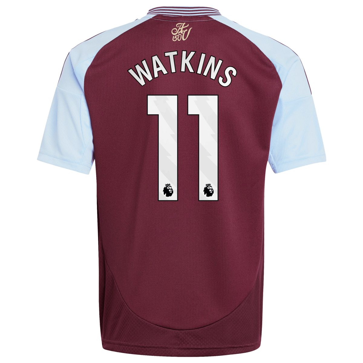 aston villa adidas home shirt 2024-25 – kids with watkins 11 printing Collection | Official Aston Villa Kits for Fans